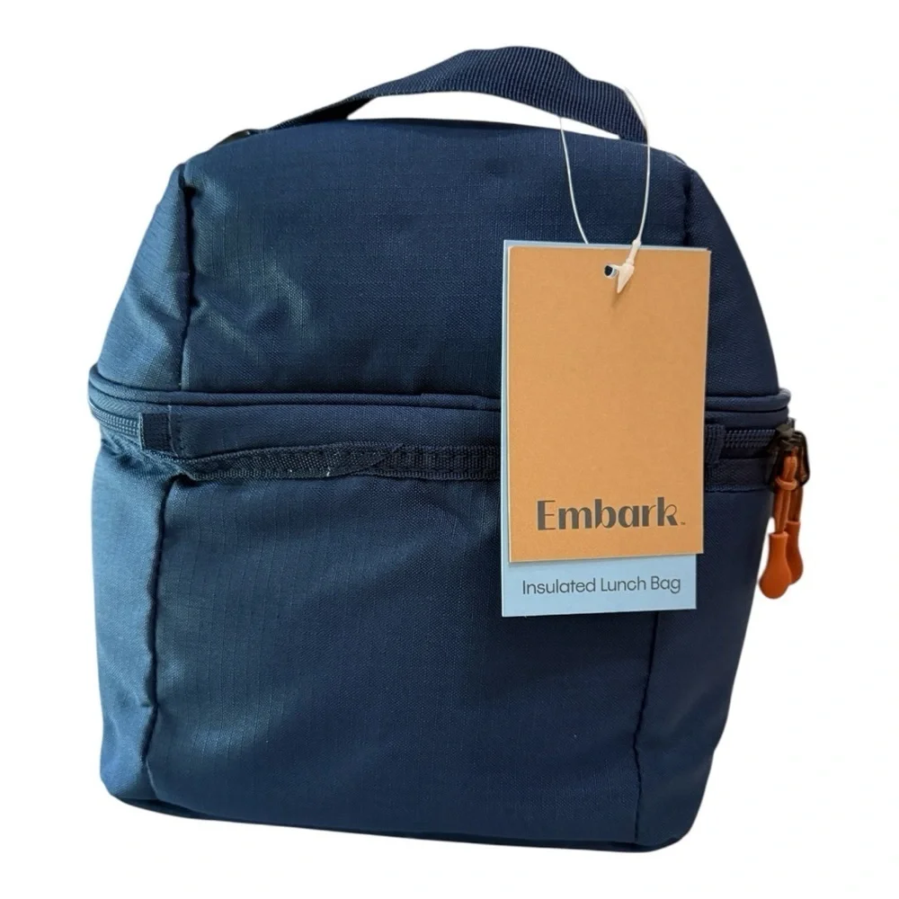 Embark Insulated Lunch Bag – Dual Compartment, Recycled Fabric